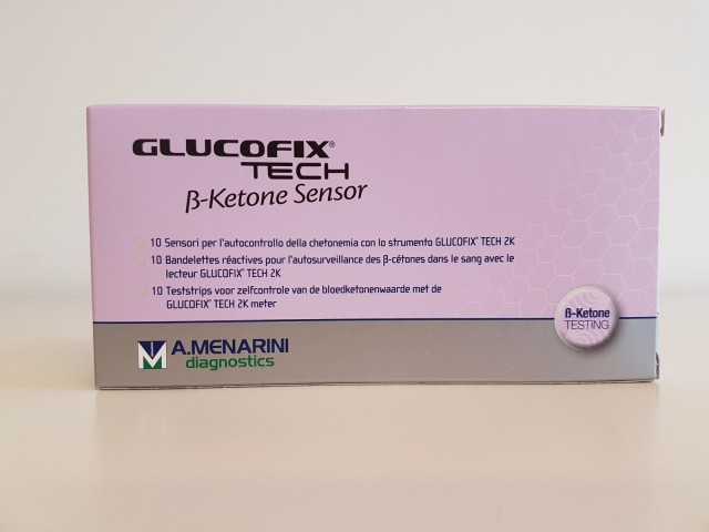 GLUCOFIX® TECH B-ketonen teststrips